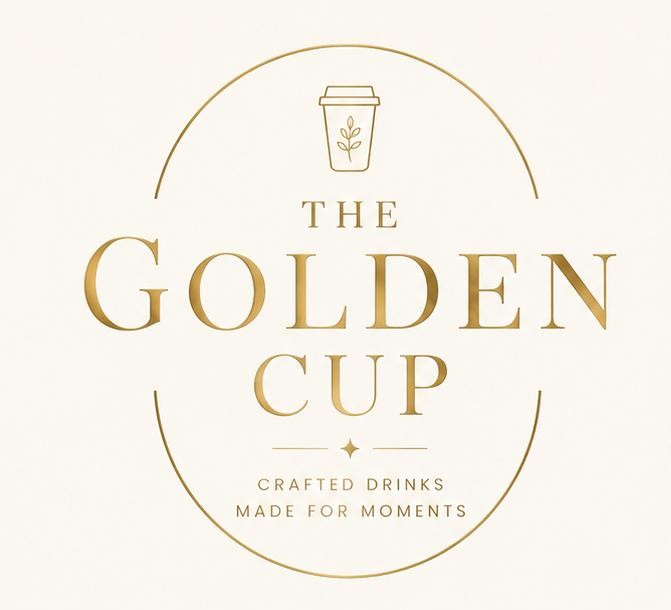 The Golden Cup logo — Crafted Drinks Made for Moments